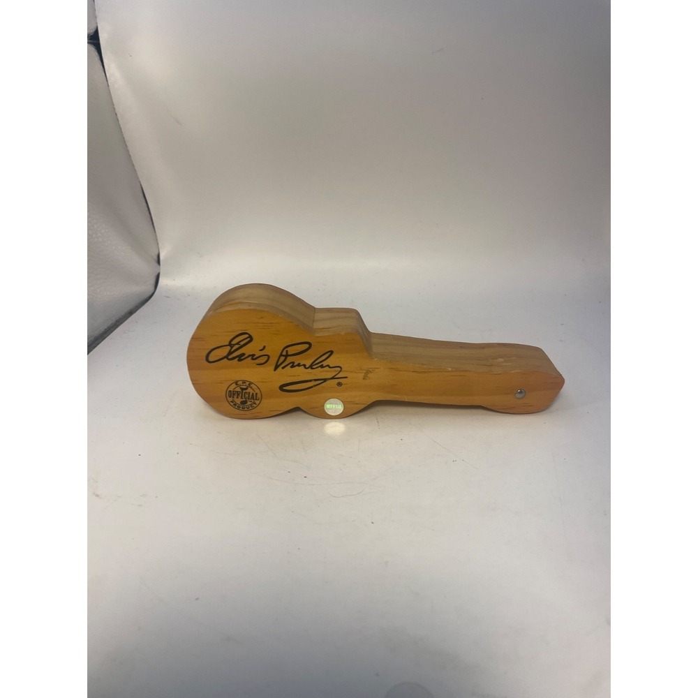 Elvis Presley E. P. E. Official Product Wooden Guitar Case